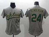 Oakland Athletics #24 Rickey Henderson Gray 2016 Flexbase Collection Stitched Jersey,baseball caps,new era cap wholesale,wholesale hats